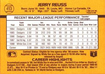 Jerry Reuss  baseball card collectible - Main Image 2