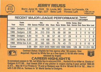 Jerry Reuss  baseball card collectible - Main Image 2