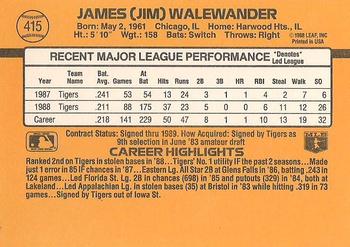 Jim Walewander  baseball card collectible - Main Image 2
