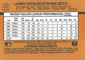 Steve Jeltz  baseball card collectible - Main Image 2
