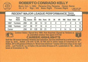 Roberto Kelly  baseball card collectible - Main Image 2