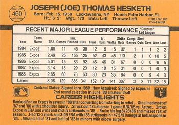 Joe Hesketh  baseball card collectible - Main Image 2