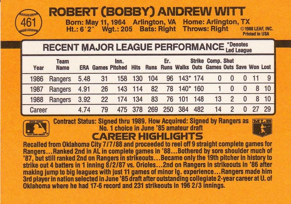 Bobby Witt  baseball card collectible - Main Image 2