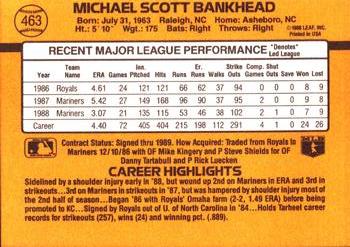 Scott Bankhead  baseball card collectible - Main Image 2