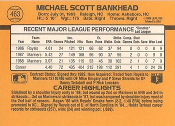 Scott Bankhead  baseball card collectible - Main Image 2