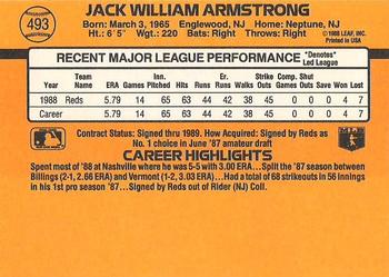 Jack Armstrong  baseball card collectible - Main Image 2