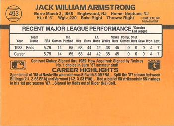Jack Armstrong  baseball card collectible - Main Image 2