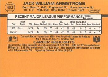 Jack Armstrong  baseball card collectible - Main Image 2