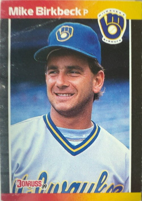 Mike Birkbeck  baseball card collectible - Main Image 3