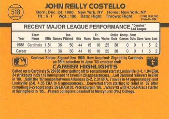 John Costello  baseball card collectible - Main Image 2