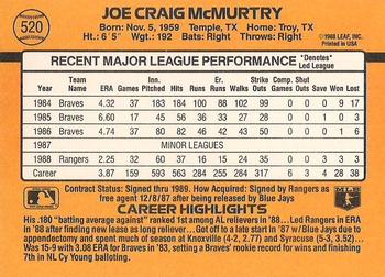 Craig McMurtry  baseball card collectible - Main Image 2