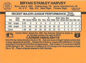 Bryan Harvey  baseball card collectible - Main Image 2