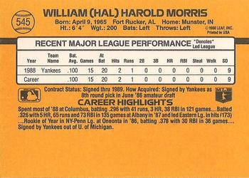 Hal Morris  baseball card collectible - Main Image 2