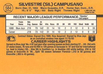 Sil Campusano  baseball card collectible - Main Image 2