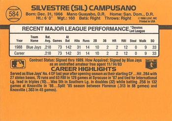 Sil Campusano  baseball card collectible - Main Image 2
