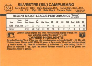 Sil Campusano  baseball card collectible - Main Image 2