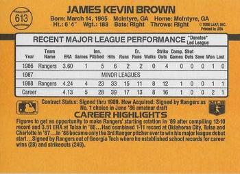 Kevin Brown  baseball card collectible - Main Image 2