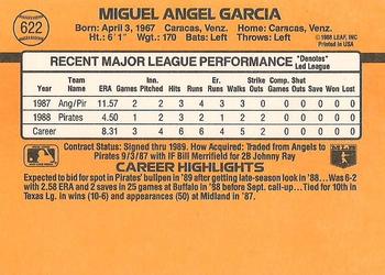 Miguel Garcia  baseball card collectible - Main Image 2