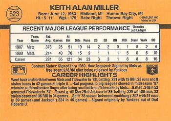 Keith Miller  baseball card collectible - Main Image 2