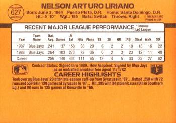 Nelson Liriano  baseball card collectible - Main Image 2