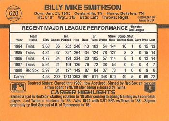 Mike Smithson  baseball card collectible - Main Image 2