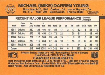 Mike Young  baseball card collectible - Main Image 2
