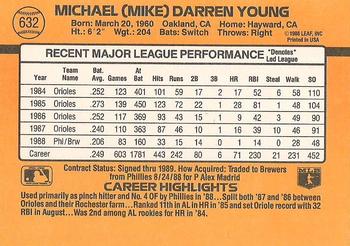 Mike Young  baseball card collectible - Main Image 2