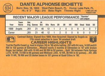 Dante Bichette  baseball card collectible - Main Image 2