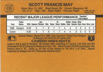 Scott May  baseball card collectible - Main Image 2