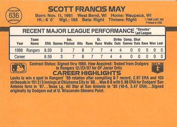 Scott May  baseball card collectible - Main Image 2