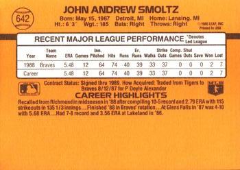 John Smoltz  baseball card collectible - Main Image 2