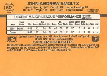 John Smoltz  baseball card collectible - Main Image 2