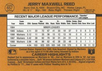 Jerry Reed  baseball card collectible - Main Image 2