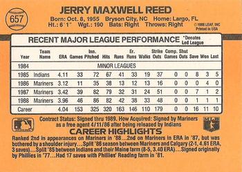 Jerry Reed  baseball card collectible - Main Image 2