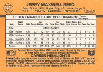 Jerry Reed  baseball card collectible - Main Image 2