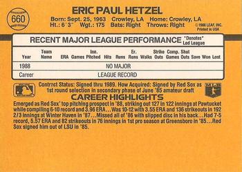 Eric Hetzel  baseball card collectible - Main Image 2
