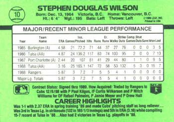 Steve Wilson  baseball card collectible - Main Image 2