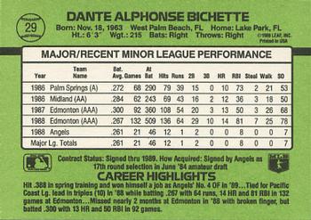 Dante Bichette  baseball card collectible - Main Image 2