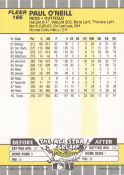 Paul O’Neill  baseball card collectible - Main Image 2