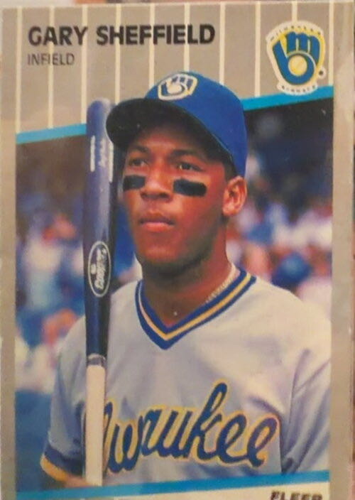 Gary Sheffield  baseball card collectible - Main Image 3