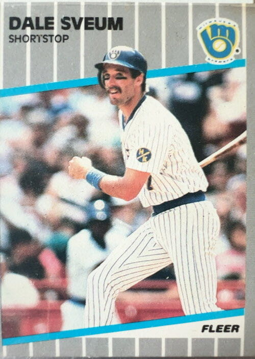 Dale Sveum  baseball card collectible - Main Image 3
