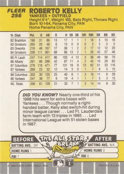 Roberto Kelly  baseball card collectible - Main Image 2