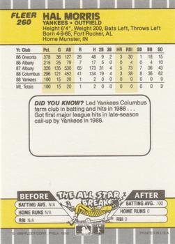 Hal Morris  baseball card collectible - Main Image 2