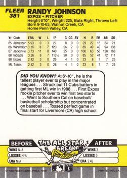 Randy Johnson  baseball card collectible - Main Image 2