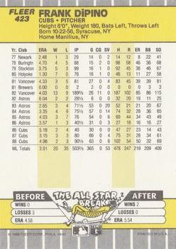 Frank DiPino  baseball card collectible - Main Image 2