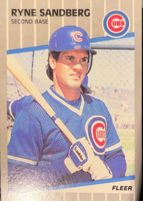 Ryne Sandberg  baseball card collectible - Main Image 3