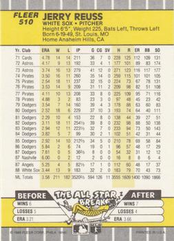 Jerry Reuss  baseball card collectible - Main Image 2