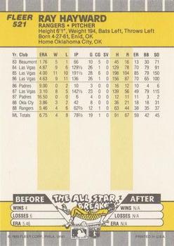 Ray Hayward  baseball card collectible - Main Image 2