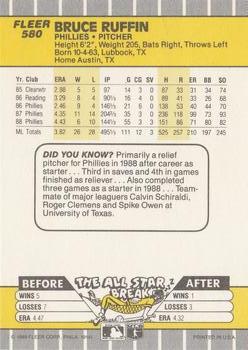 Bruce Ruffin  baseball card collectible - Main Image 2