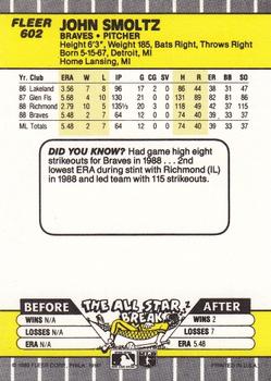 John Smoltz  baseball card collectible - Main Image 2